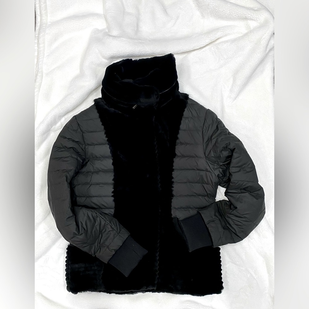 Maximilian Fur Ski Jacket with Hoodie